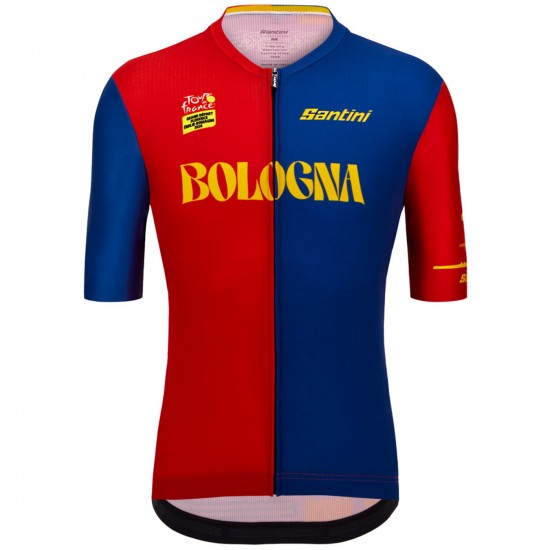 Bekleidung Herren Santini Tour de France 2024 trikot-Bologna