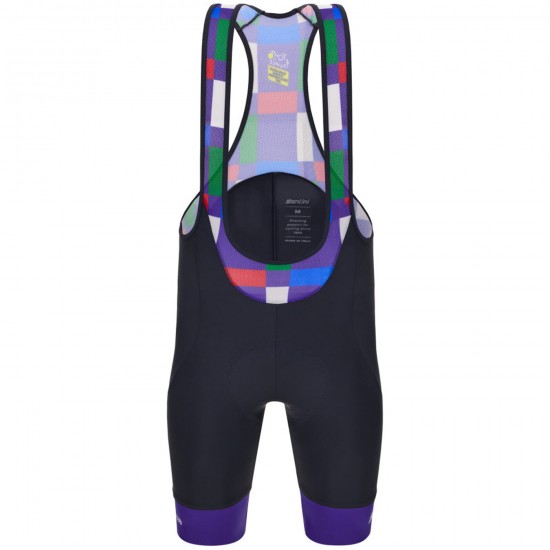 Bekleidung Herren Santini Tour de France 2024 tragerhose-Firenze