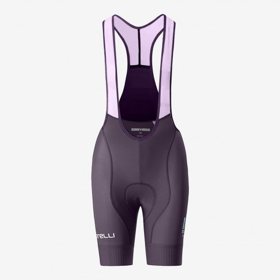 Bekleidung Damen Maratona Dles Dolomites-Enel 2024 frau kurz tragerhose