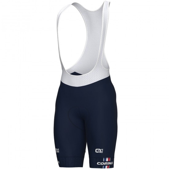 Bekleidung Herren Franzosish national 2024 kurz tragerhose