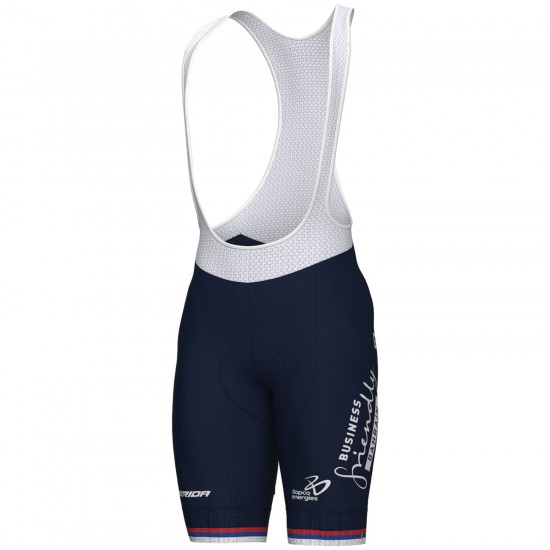 Bekleidung Herren Ale Bahrain Victorious 2024 tragerhose-Serbischer Meister