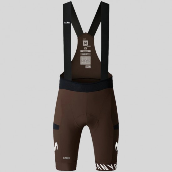 Bekleidung Herren Gobik Movistar Team Gravel Squad 2025 Grit 2.0 trägerhose