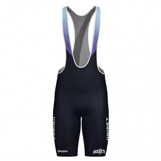 Bekleidung Herren Team Unibet Rockets 2025 Santini tragerhose-Blau