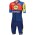 Bekleidung Herren Santini Lidl Trek 2025 Aero Roadsuit einteiler
