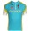 ASTANA 2012 Radsport-Profi-Team-Kurzarmtrikot mit kurzem Reißverschluss