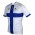 FRANCAISE DES JEUX(FDJ) Finnischer Meister 2015 Kurzarmtrikot(kurzer Reißverschluss)-B'TWIN Radsport-Profi-Team