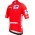 La Vuelta 2021 MAGLIA ROJO(rot) Radtrikot kurzarm