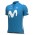MOVISTAR 2021 Radtrikot kurzarm(langer RV)-ALE Radsport-Profi-Team