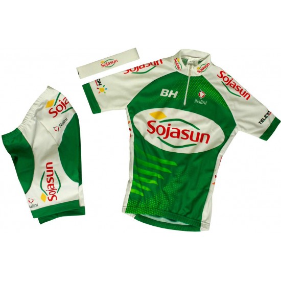 SOJASUN 2013 Radsport-Profi-Team-Kinder-Set(Trikot,Hose,Stirnband)